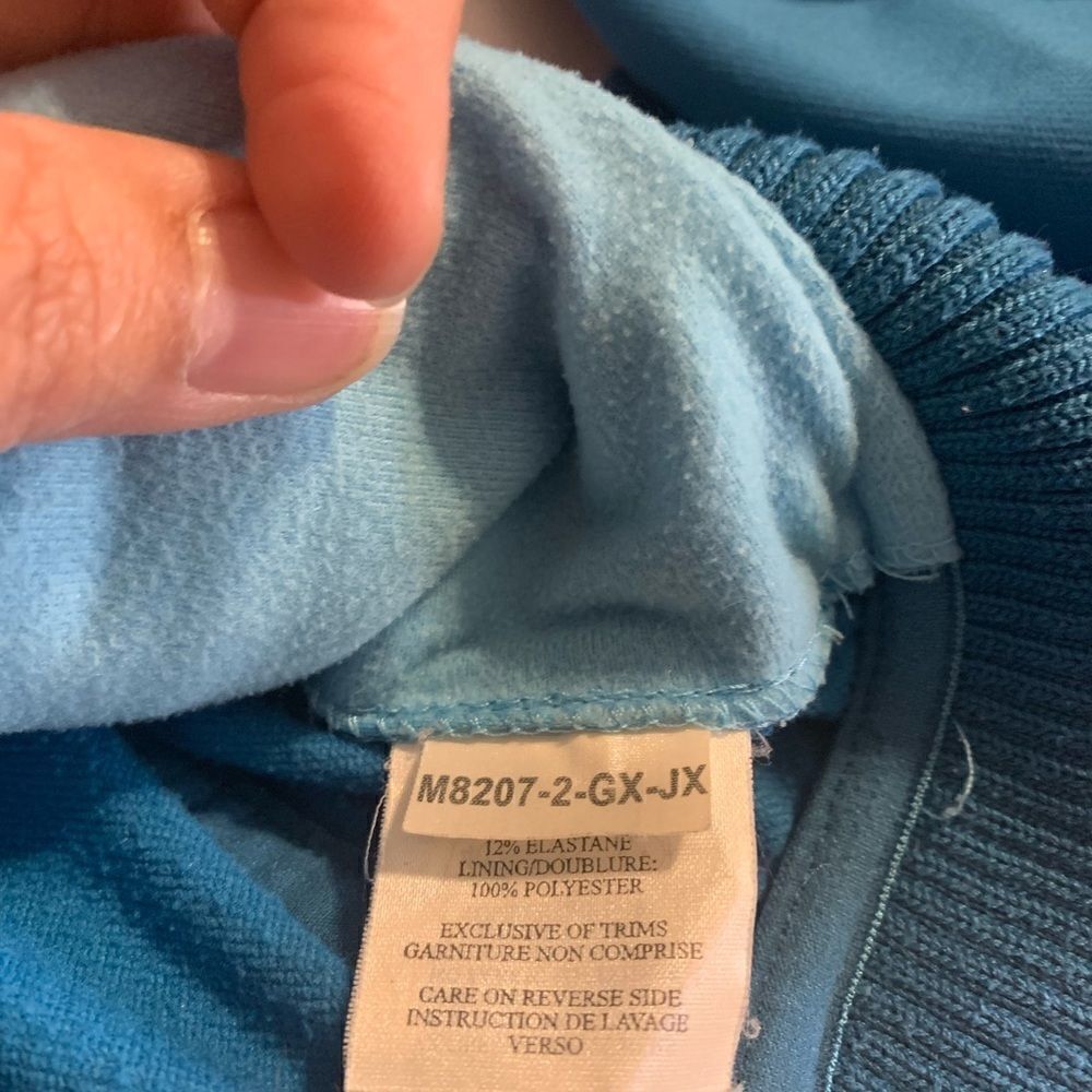 Marmot blue zip up Jacket size S - Picture 6 of 8